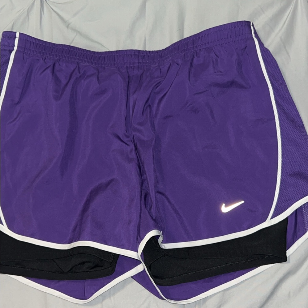 Nike Women's Athletic Shorts in Purple